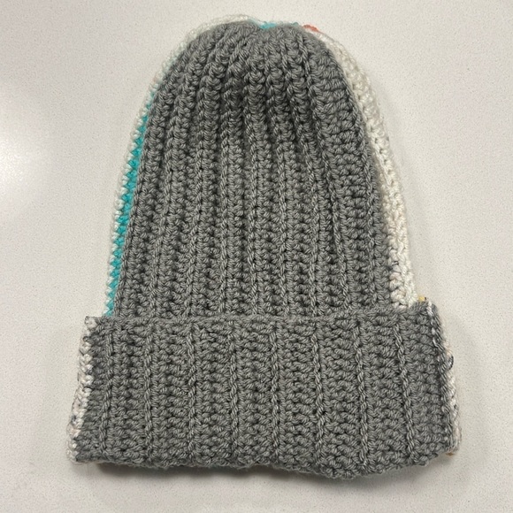 Multicolor Chunky Knit Hat - Picture 2 of 2